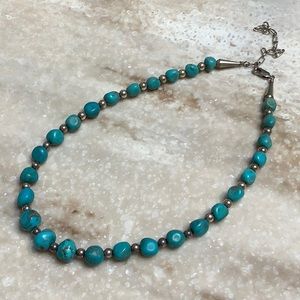 😍Gorgeous Turquoise/Silver Necklace😍